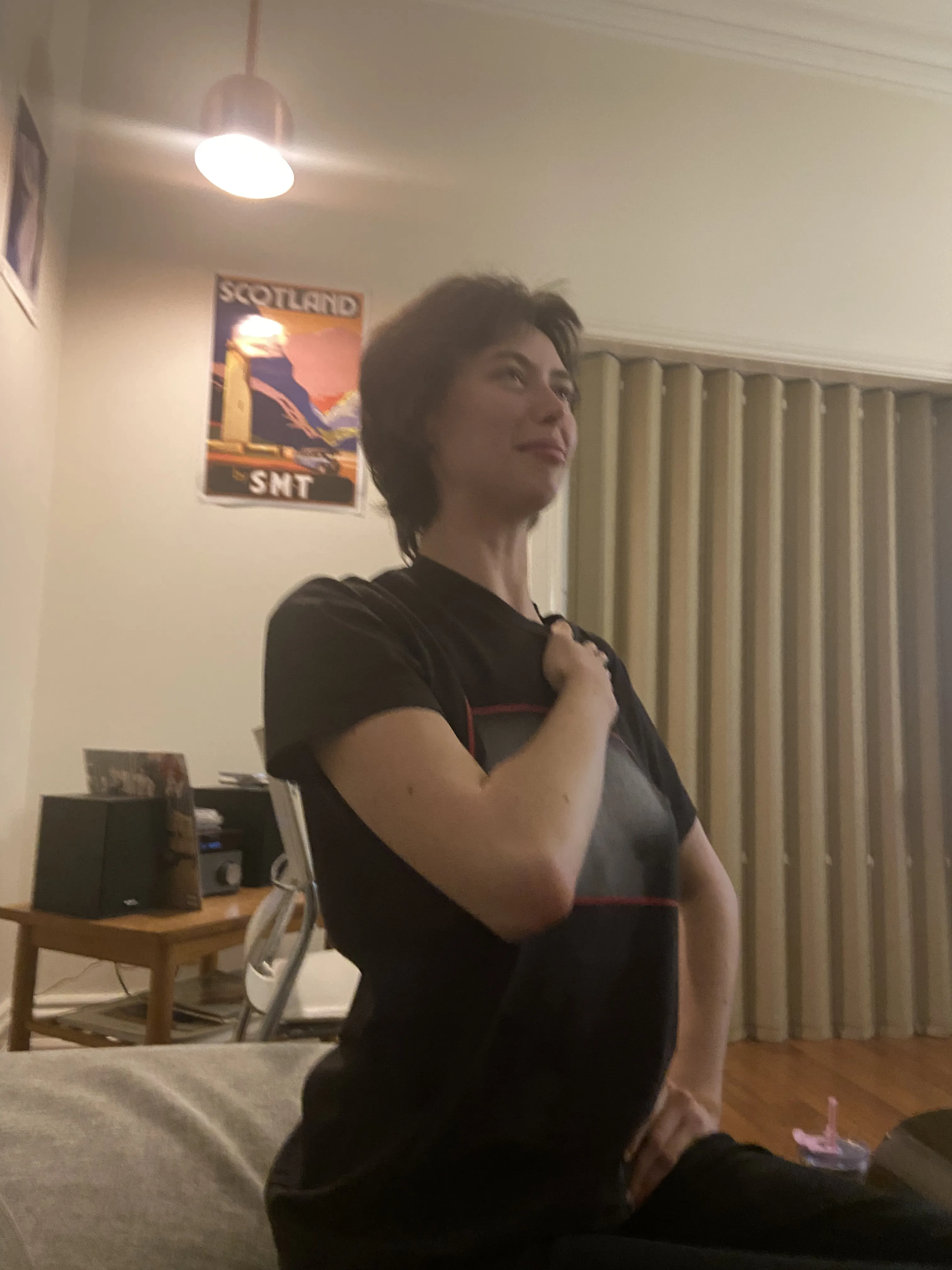 Ava pledging allegiance